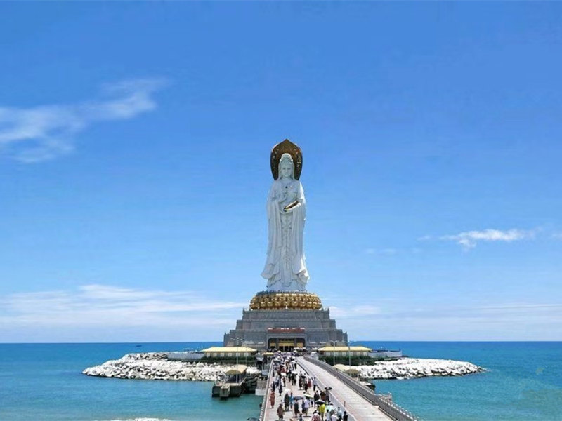 惠玩海南】长沙-海口三亚双飞5日游，南山/分界洲岛/天涯海角/大小洞天/玫瑰谷